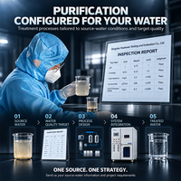 Station d'eau RO intelligente Total Solution Elite 1.0T/H avec distributeur de glace pour hôtels et complexes haut de gamme