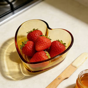 <span class=keywords><strong>Bol</strong></span> à glace ambre chaud, <span class=keywords><strong>bol</strong></span> à soupe au yaourt adorable, vaisselle en verre borosilicate coloré, <span class=keywords><strong>bol</strong></span> <span class=keywords><strong>Pyrex</strong></span> personnalisé - Product Image 2