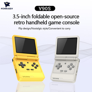 Nouvel appareil de jeu Powkiddy V90s 64 bits avec plus de 15 000 <span class=keywords><strong>jeux</strong></span> classiques, écran de 3,5 pouces, système open source, Wi-Fi intégré, 64 Go, émulateur de 20 <span class=keywords><strong>jeux</strong></span> - Product Image 5
