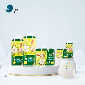 Pañales desechables ultra cómodos para bebés Superficie suave superabsorbente con <span class=keywords><strong>SAP</strong></span> Cute Printed Nappy Pants Factory OEM ODM - Product Image 2