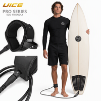 Laisse de cheville pour planche de surf SUP en TPU de 7 mm x 7 pieds avec anneau rotatif en acier inoxydable pour sports nautiques