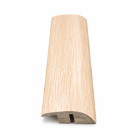Profilé décoratif de finition pour sol en MDF, moulure de bordure pour revêtement de sol intérieur
