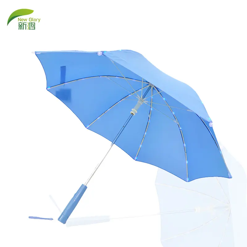 Parapluie pour garçons et filles adultes, plein air LED, pour la pluie ou le soleil, amusant et de qualité, pour tous les ans