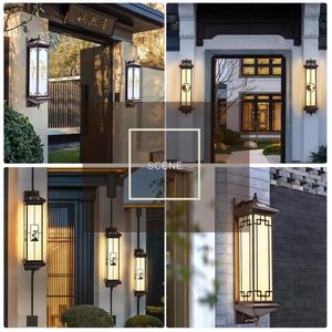 Nouvelle applique murale extérieure Desig <span class=keywords><strong>avec</strong></span> lumières montées IP65 lampes murales LED étanches à l'extérieur pour le jardin - Product Image 6