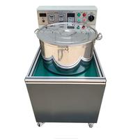 Machine de polissage magnétique à haute brillance avec barillet de meulage, pour la finition des surfaces de bijoux et le débavurage de petites pièces de quincaillerie