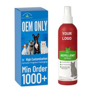 Spray répulsif pour animaux de compagnie de marque privée Premium Keep off Cat Spray répulsif pour <span class=keywords><strong>pipi</strong></span> de <span class=keywords><strong>chat</strong></span> Aide à l'entraînement en intérieur pour chats - Product Image 1