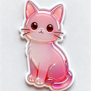 Niedlicher Kawaii Anti-UV Wasserfester Epoxid-Aufkleber Cartoon Handyhülle/Laptop-Dekor <span class=keywords><strong>3D</strong></span> Feiertagsdekoration - Product Image 6