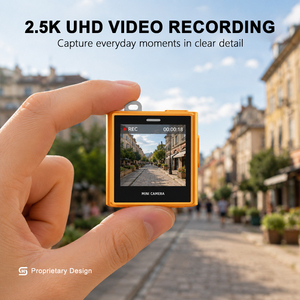 Nouvel appareil photo numérique 2.5K 64MP 2026 avec écran carré IPS 1.4 pouces, zoom 16X et enregistreur vidéo multilingue pour débutants en vlogging YouTube - Product Image 3
