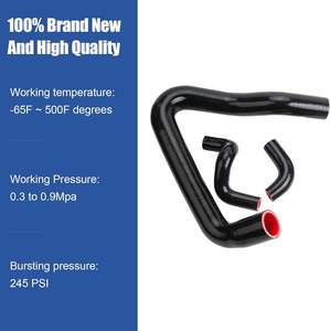 U/L/T-förmiger Hochleistungs-Flexibler Silikon-Turbo-Kühler-Luftkühler-Schlauchkit mit Klemmen - Product Image 5