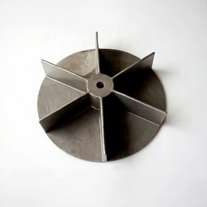 定制高镍耐热钢铸件炉用风扇叶片叶轮带轴 - Product Image 5