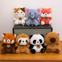 En gros, Pendentif en peluche animal mignon Panda et Raton Laveur, Sachet aromatique parfumé, Prix pour machine à griffes, Cadeau pour enfants