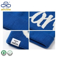 Gorro de Punto Personalizado con Letra C en Jacquard, Acrílico, Estilo Urbano, para Hombre y Mujer, Cálido para Invierno, Promoción para Mayoristas