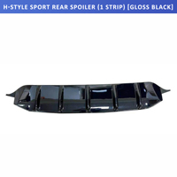 Pour Volvo S60 V60 2020-2026 : Splitter de pare-chocs avant, diffuseur, spoiler, protection arrière R DESIGN, accessoires de carrosserie en plastique