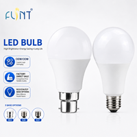 Fabricant chinois OEM ODM, ampoule LED SMD à économie d'énergie en plastique E27 E26 B22 5W 8W 9W 10W 12W 15W 18W 24W A60 avec certifications CE RoHS ETL