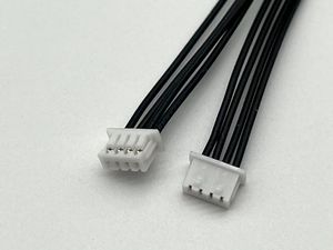 定制<span class=keywords><strong>2</strong></span>/<span class=keywords><strong>3</strong></span>/4针扁平电缆，带JST SH1.0系列连接器和UL1571 30AWG线束端子电缆 - Product Image 6