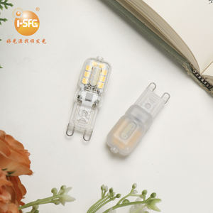 Bombilla LED <span class=keywords><strong>G9</strong></span> de Plástico, AC 120V/230V, Base Bipin T4, Blanco Cálido, Miniatura para Lámparas de Araña, Colgantes, Gabinetes e Iluminación - Product Image 3