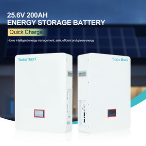 Solarthon แบตเตอรี่สำรองสำหรับบ้านที่ดีที่สุด Lifepo4แบตเตอรี่ลิเธียมติดผนังสำหรับพลังงานแสงอาทิตย์ - Product Image 1