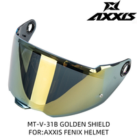 AXXIS FENIX Motosiklet Kaskı Lens Değişimi için MT-V-31B Hızlı Çıkartmalı ECE Sertifikalı PC Malzemesi