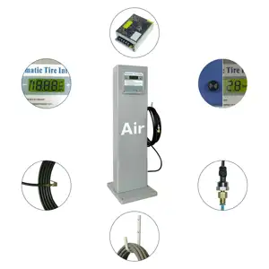 Digital Automatic Tire Inflator Gas Station Tyer Pump Air Machine Car Digital Gauges Zhuhai Water Tap for Cars G5 Tyre Inflators