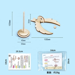 Experimento Científico: Equilibrio <span class=keywords><strong>de</strong></span> Pájaros (Águila Pequeña) para Niños <span class=keywords><strong>de</strong></span> Jardín <span class=keywords><strong>de</strong></span> Infantes, Paquete <span class=keywords><strong>de</strong></span> Materiales <span class=keywords><strong>de</strong></span> Madera Hechos a Mano para Enseñanza STEM, para Niños <span class=keywords><strong>de</strong></span> 5 a 7 Años - Product Image 5