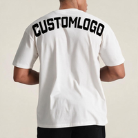 Bestseller Heren Formele Slim Fit Gebreide Sport T-shirts Klantspecifiek Logo Zeefdruk Effen 100% Katoen Korte Mouw
