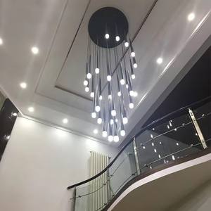 Nueva Lámpara Colgante LED Creativa, Estilo Loft Simple, para Interiores, Sala de Estar, Vestíbulo, <span class=keywords><strong>Hotel</strong></span>, Lámpara de Techo - Product Image 3