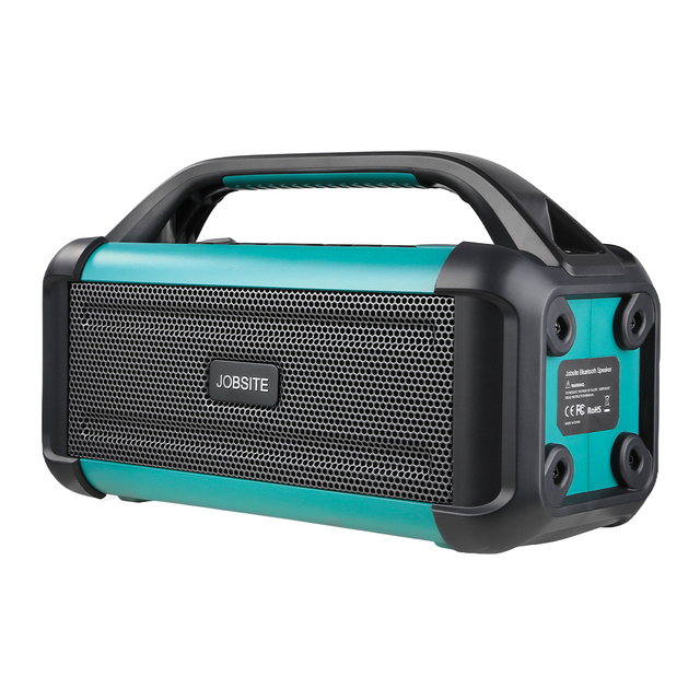 NEW Cool Tool 20V Lithium Power TWS Dual Pairing Wireless Portable Speaker with USB/AUX Input for Car Hotel Outdoor Use