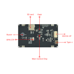 SANYI 3,5 дюймов RTOS Smart UART серийный сенсорный ЖК-дисплей <span class=keywords><strong>HMI</strong></span> простая функция поддержки зуммера <span class=keywords><strong>Modbus</strong></span> RTP CTP низкая цена для начинающих - Product Image 4