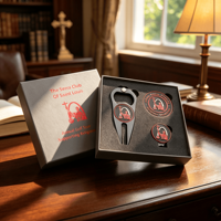 Offre Spéciale : Marqueur de balle de golf et outil de réparation de divots personnalisés avec logo gravé, épaissis, par des fabricants et fournisseurs d'or