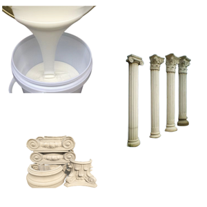 RTV2 Silicone liquido produttore In cina fornitura 20 Shore uno stampo In Silicone morbido per la fabbricazione di gomma adatto per la fabbricazione di stampi In calcestruzzo - Product Image 4