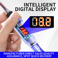 Yunfly Digital Battery Voltage Tester 6V-120V LCD Display (1.5% +5) Accuracy Detection