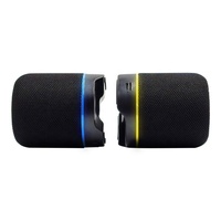 Altavoz Bluetooth Magnético Inalámbrico Portátil con Luces RGB, Ideal para Viajes, Ofrece un Sonido Excepcional para Campamentos y Fiestas