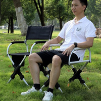 Chaise de camping pliable portable imperméable pour enfants et adultes, idéale pour le jardin, la plage, la randonnée, le camping, la pêche, le pique-nique, la détente