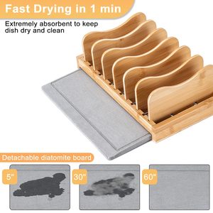 <span class=keywords><strong>Organisateur</strong></span> de support de couvercle de <span class=keywords><strong>casserole</strong></span> en bambou avec plaque de <span class=keywords><strong>casserole</strong></span> en bois de vidange support de rangement de cuisine support de vaisselle pot et <span class=keywords><strong>organisateur</strong></span> de <span class=keywords><strong>casserole</strong></span> <span class=keywords><strong>organisateur</strong></span> de <span class=keywords><strong>tiroir</strong></span> - Product Image 4