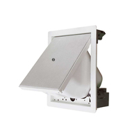 Haut-parleur de plafond motorisé 2 voies de 6,5 pouces, carré, à activation vocale, audio haute résolution, système PA pour salle de conférence