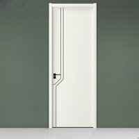 Portes intérieures HC, porte coupe-feu approuvée, porte en bois résistante au feu 30-90 minutes, porte en bois commerciale pour maison