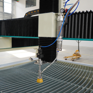เครื่องตัดวอเตอร์เจ็ทแรงดันสูง CNC เครื่องตัดวอเตอร์เจ็ท3แกนเครื่องตัดวอเตอร์เจ็ทแผ่นเหล็ก20มม. - Product Image 3