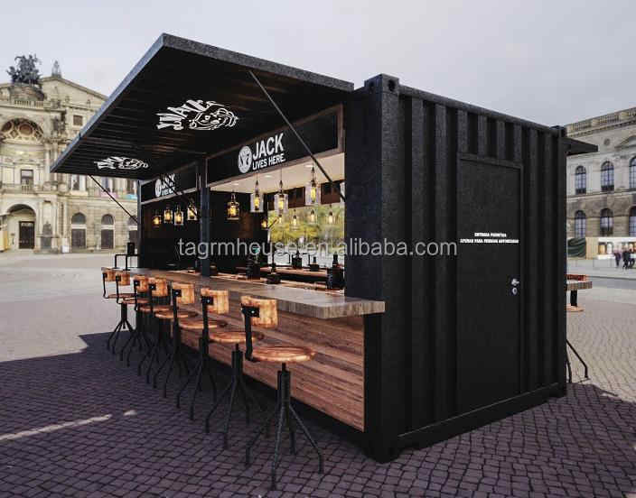 Modern Shipping Container Tiny House Luxury Prefabricated Bar Coffee ...
