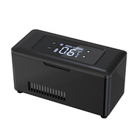 Boîte de réfrigération pour insuline 5L, mini-réfrigérateur portable à température constante à semi-conducteurs, refroidisseur monté sur voiture, rechargeable