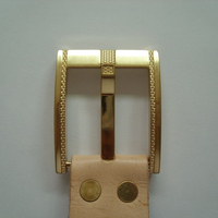 Boucle de ceinture en métal personnalisable pour accessoires vestimentaires