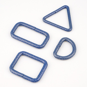 Conectores de correa de Color para bolso, hebilla cuadrada de Metal, Kit de hebillas de Metal para correa de bolso - Product Image 1