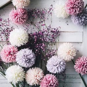 Offre Spéciale – Branche de Chrysanthème Artificielle Faite à la Main, Fleurs en Soie en Gros pour Pâques, Mariages, Fête des Mères, Noël, Décoration de Gâteaux - Product Image 4