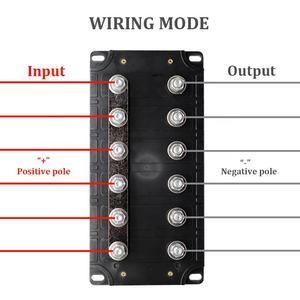 防水6路汽车汽车自动螺栓螺钉式MIDI ANS Mega ANL保险丝盒座 - Product Image 4