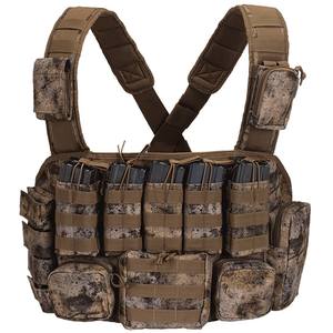 Aparejo de cofre táctico ajustable, chaleco de combate coyote, aparejo de cofre de asalto modular con bolsas de revista - Product Image 5