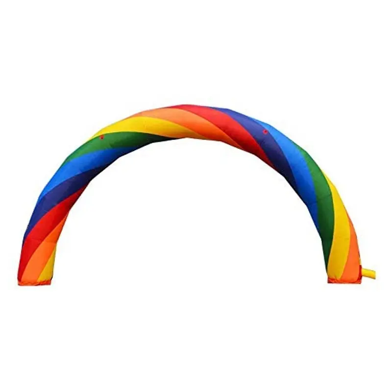 customized Advertising Party Celebration Inflatable Rainbow Arch Garden Decoration inflatable arch for Event promotion
