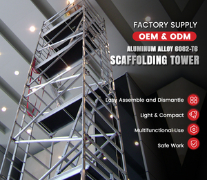 2 metros, 5m, 6 m, 12m, 15M, 20m, ruedas <span class=keywords><strong>de</strong></span> perfil <span class=keywords><strong>de</strong></span> aluminio, torre <span class=keywords><strong>de</strong></span> andamio móvil con escalera para fachada <span class=keywords><strong>de</strong></span> piso <span class=keywords><strong>de</strong></span> construcción <span class=keywords><strong>de</strong></span> <span class=keywords><strong>casas</strong></span> - Product Image 3