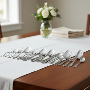 Juego de Cubiertos de Acero Inoxidable, 65 Piezas, para 12 Personas, Utensilios de Cocina, Vajilla, Diseño Moderno, Apto para Lavavajillas - Product Image 2