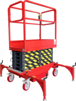 Plateforme élévatrice à ciseaux réglable de 300 kg