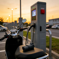 Nouveau chargeur AOTAI Type 2 3,5 kW jusqu'à 16 A, prise réglable Type 2 pour T13 pour la rétrofit/la mise à niveau
