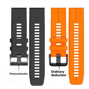 <span class=keywords><strong>Gamin</strong></span> Jiamin Fenix8 Correa de silicona de liberación rápida Correas de <span class=keywords><strong>reloj</strong></span> inteligente para Fenix6 6X Fenix5 5X - Product Image 3